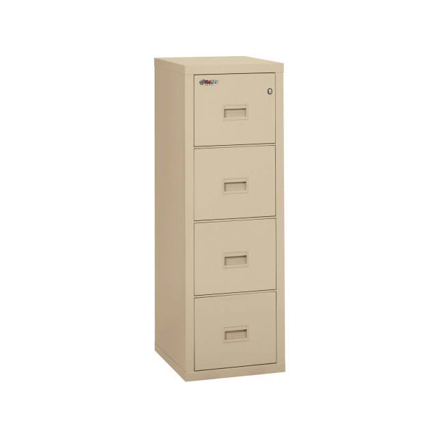 4R1822-CBL FIREPROOF 4 DRAWER VERTICAL FILE