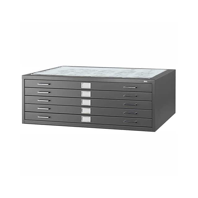 4998BLR 5-DRAWER STEEL FLAT FILE FOR 36X