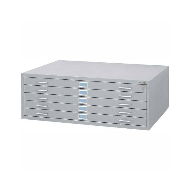 4998GRR 5-DRAWER STEEL FLAT FILE FOR 36X
