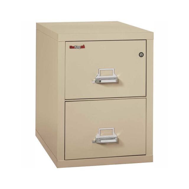 2-1831-CPA FIREPROOF 2 DRAWER VERTICAL FILE