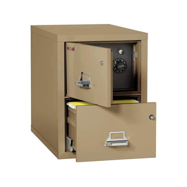 2-2131-CSASF FIREPROOF 2 DRAWER VERTICAL SAFE