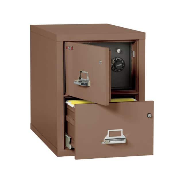 2-2131-CTNSF FIREPROOF 2 DRAWER VERTICAL SAFE