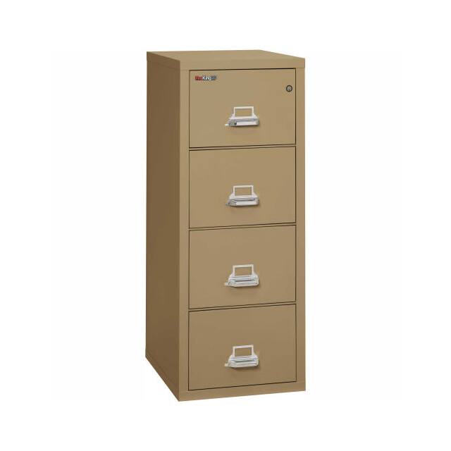 4/1825CSA FIREPROOF 4 DRAWER VERTICAL FILE