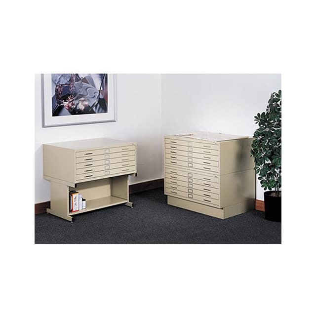 4996TSR 5-DRAWER STEEL FLAT FILE, 46-3/8
