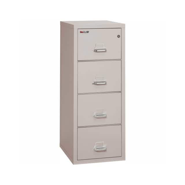 42125PL FIREPROOF 4 DRAWER VERTICAL FILE