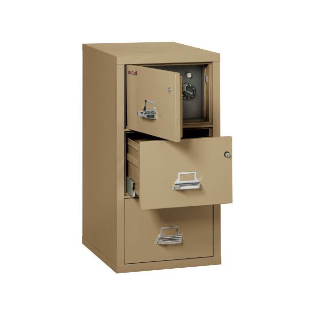3-2131-CSASF FIREPROOF 3 DRAWER VERTICAL SAFE