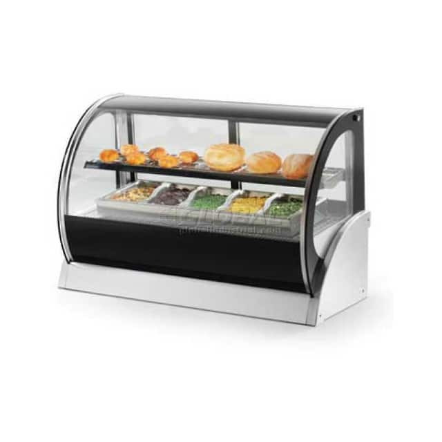 40855 HEATED DISPLAY CABINET, 36"W CUR