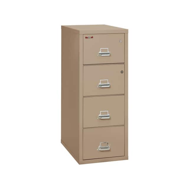 4-2131-CTNSF FIREPROOF 4 DRAWER VERTICAL SAFE