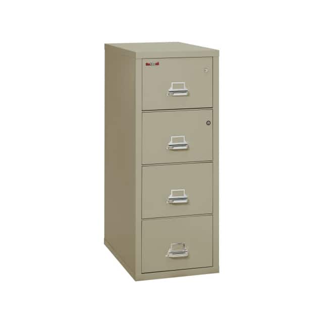 4-2131-CPESF FIREPROOF 4 DRAWER VERTICAL SAFE