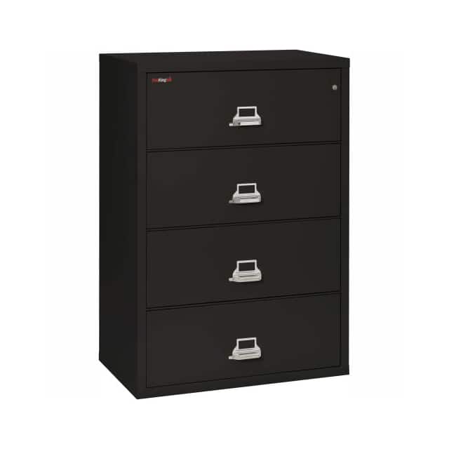 43822CBL FIREPROOF 4 DRAWER LATERAL FILE