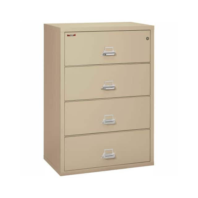 43822CPA FIREPROOF 4 DRAWER LATERAL FILE