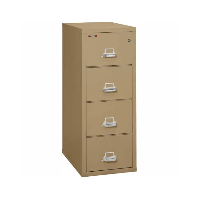 4-2131-C FIREPROOF 4 DRAWER VERTICAL FILE