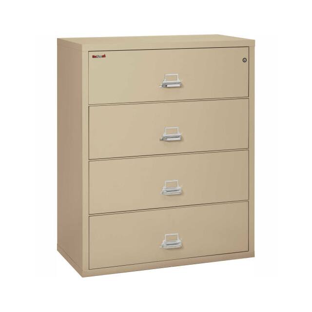 44422CPA FIREPROOF 4 DRAWER LATERAL FILE