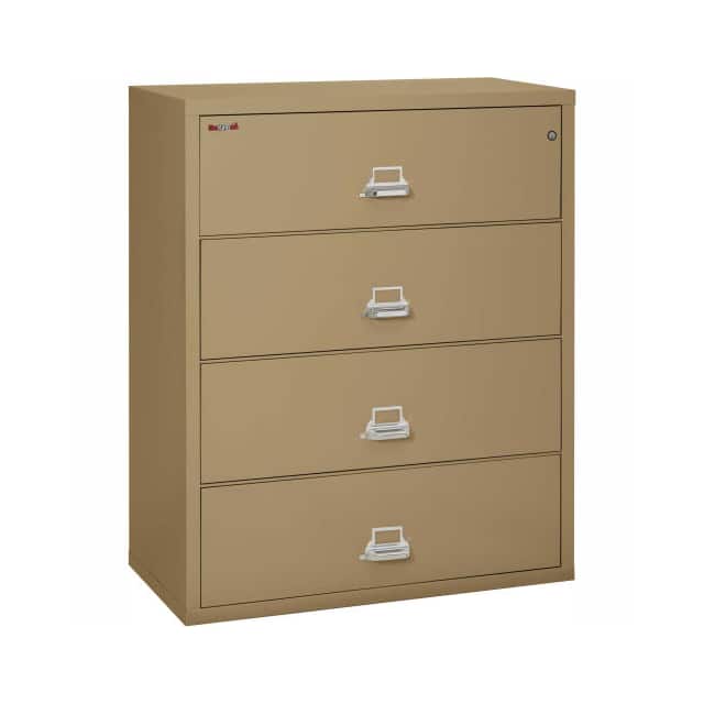 44422CSA FIREPROOF 4 DRAWER LATERAL FILE