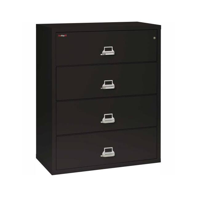 44422CBL FIREPROOF 4 DRAWER LATERAL FILE