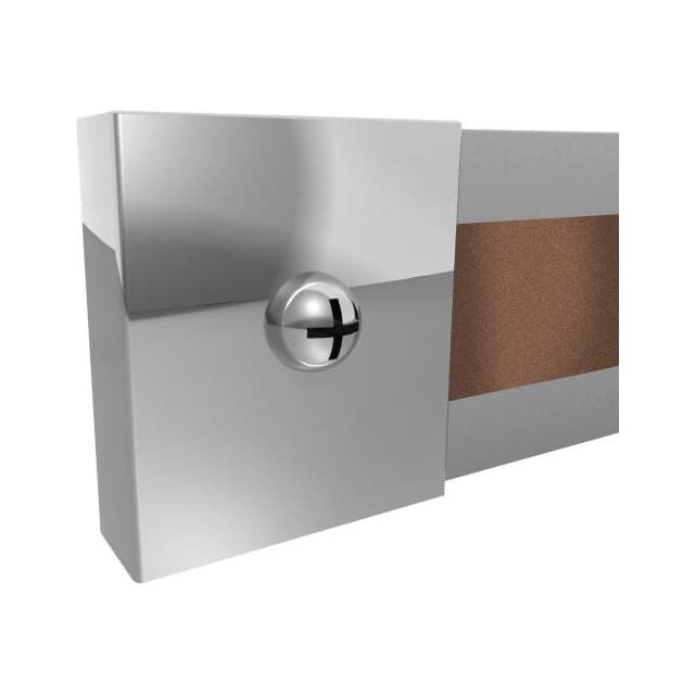 ES-1 1" MAPRAIL END STOP, 1 PAIR