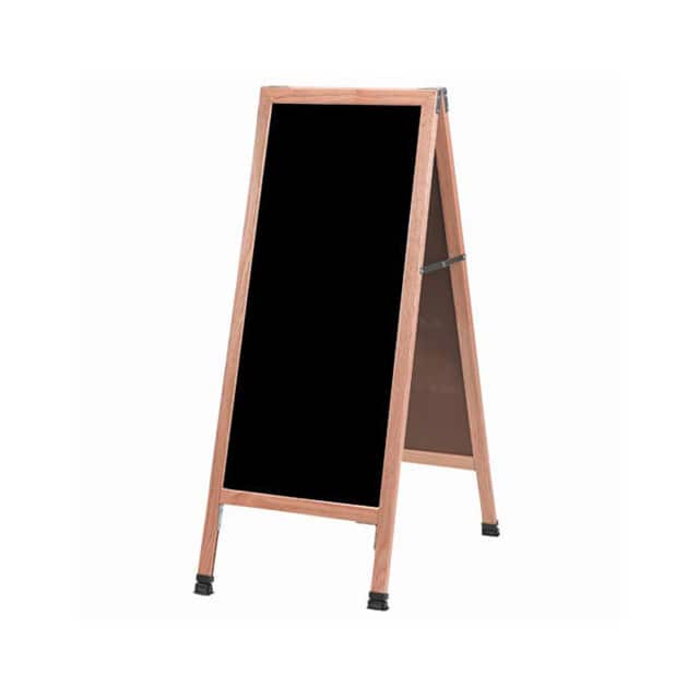 A-311 SOLID OAK A-FRAME SIDEWALK MARKE