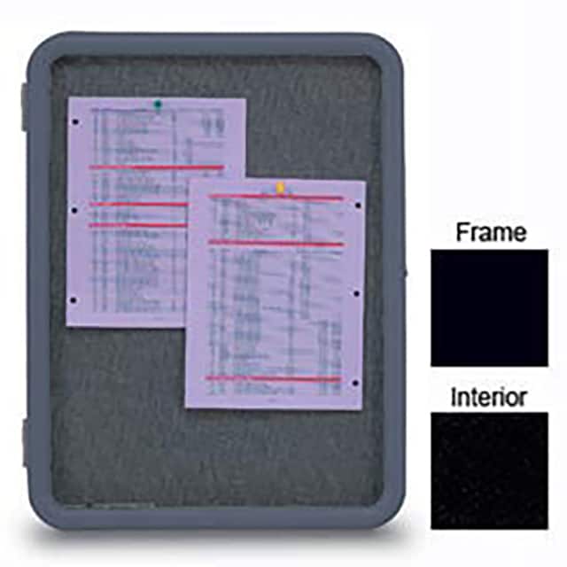 UVTE1824FB-BLACK-BLACK 18"W X 24"H IMAGE ENCLOSED FABRI