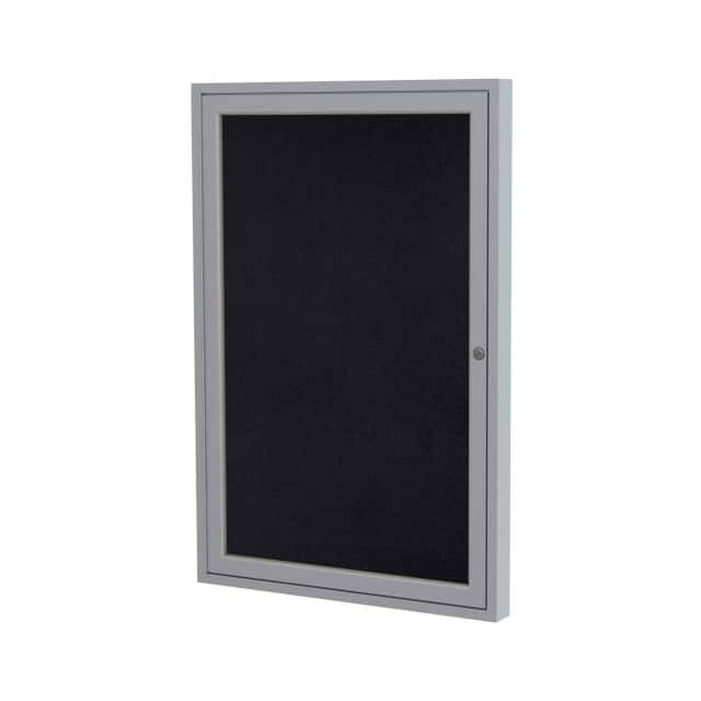PA12418TR-BK 1 DOOR ENCLOSED RECYCLED RUBBER