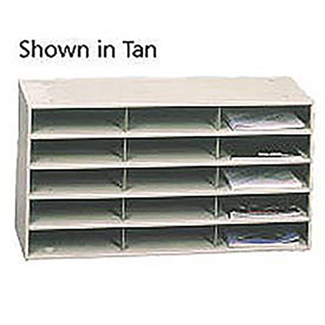 434-08 LITERATURE SORTER, 15 COMPARTMEN