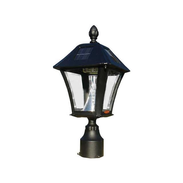 SLBV-1106F BAYVIEW OUTDOOR SOLAR LAMP, ALUM