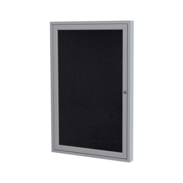 PA13624TR-BK 1 DOOR ENCLOSED RECYCLED RUBBER