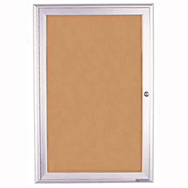 UV7001-SATIN-CORK 24"W X 36"H 1-DOOR INDOOR ENCLOS