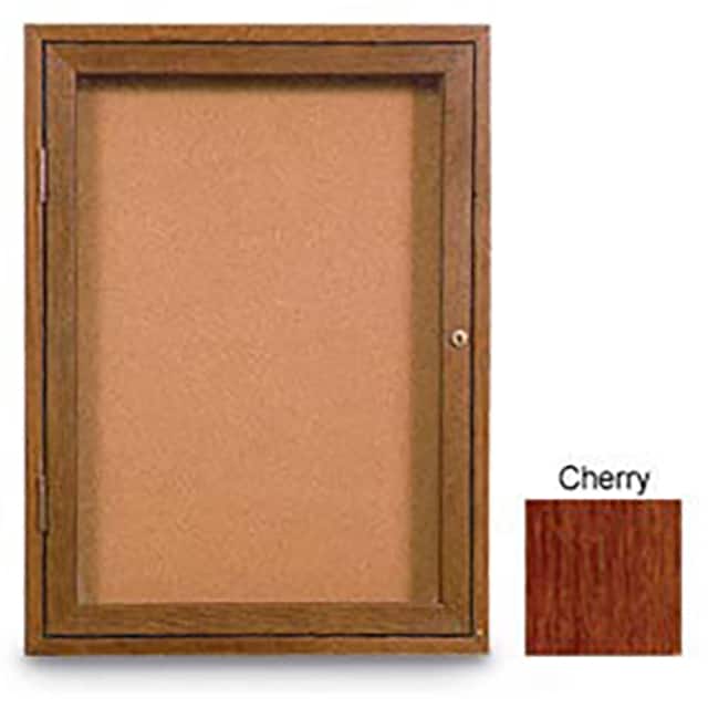 UV100W-CHERRY-CORK 18"W X 24"H 1-DOOR NON-ILLUMINAT