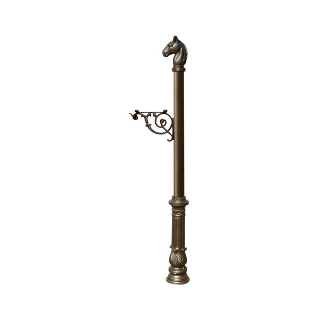 LPST-701-BZ LEWISTON EQUINE POST ONLY W/BRAC