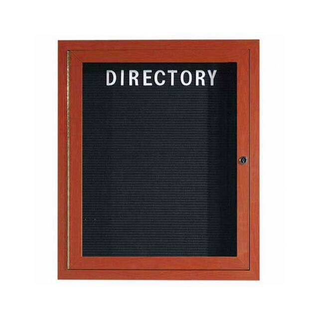 OADCW3630R 1 DOOR ALUMINUM FRAME WOOD LOOK,