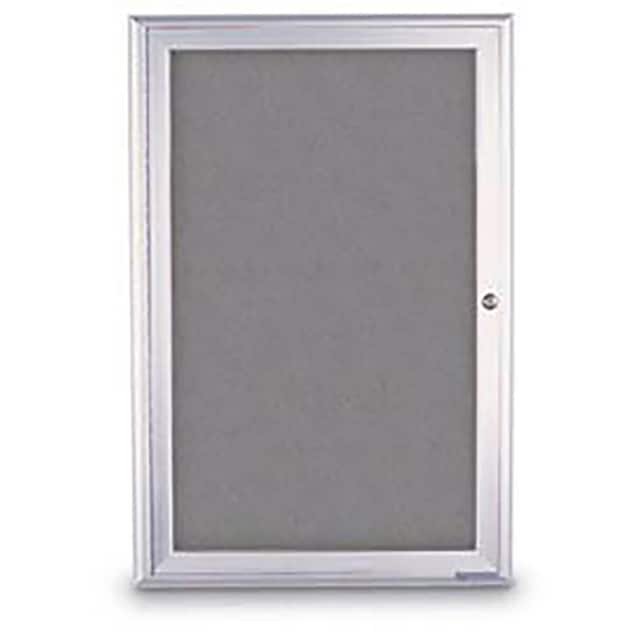 UV7002EZ-GREY 36"W X 36"H 1-DOOR RADIUS FRAMED