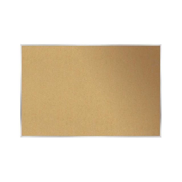 AK410 CORK BULLETIN BOARD, ALUMINUM FR