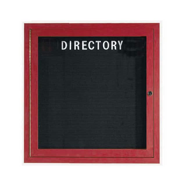 OADCW3636R 1 DOOR ALUMINUM FRAME WOOD LOOK,