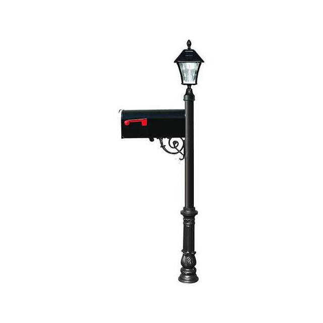 LPST-700-E1-SL-BL LEWISTON E1 ECONOMY MAILBOX, POS