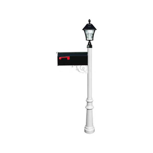 LPST-800-E1-SL-WHT LEWISTON E1 ECONOMY MAILBOX, POS