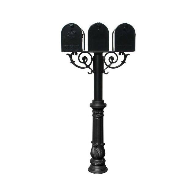 HPWS3-700-E1 THE HANFORD TRIPLE POST, ORNATE