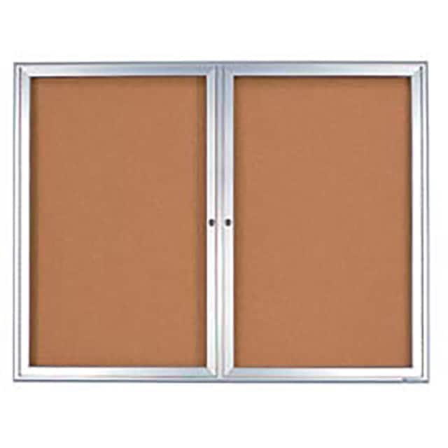 UV7002-5-SATIN-CORK 42"W X 32"H 2-DOOR INDOOR ENCLOS