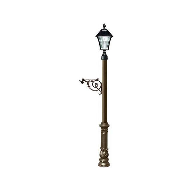 LPST-700-SL-BZ LEWISTON POST, DECORATIVE ORNATE