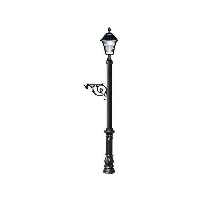 LPST-700-SL-BL LEWISTON POST, DECORATIVE ORNATE