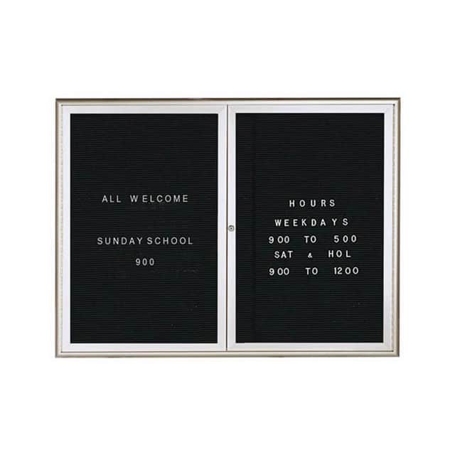 WFD3648 2 DOOR WATER FALL STYLE LETTER B