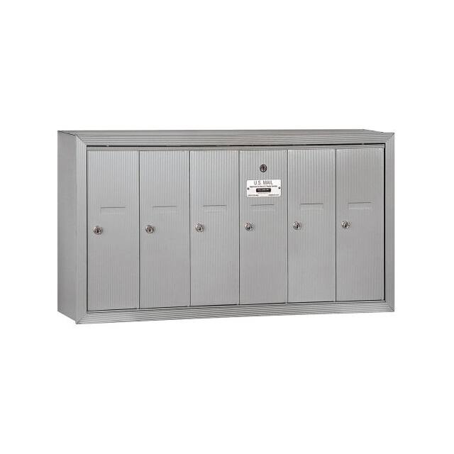 3506ASU SALSBURY 4B+ VERTICAL MAILBOX, 6