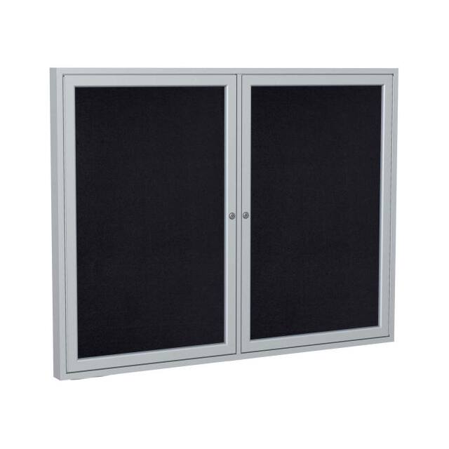 PA23660TR-BK 2 DOOR ENCLOSED RECYCLED RUBBER