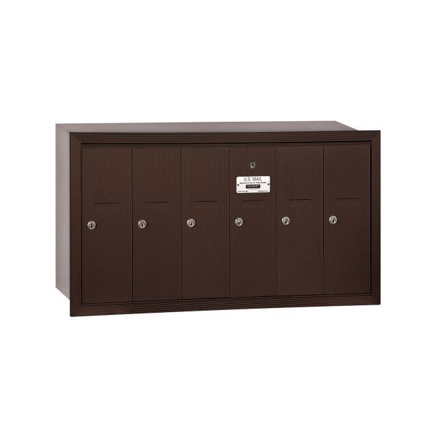 3506ZRU SALSBURY 4B+ VERTICAL MAILBOX, 6