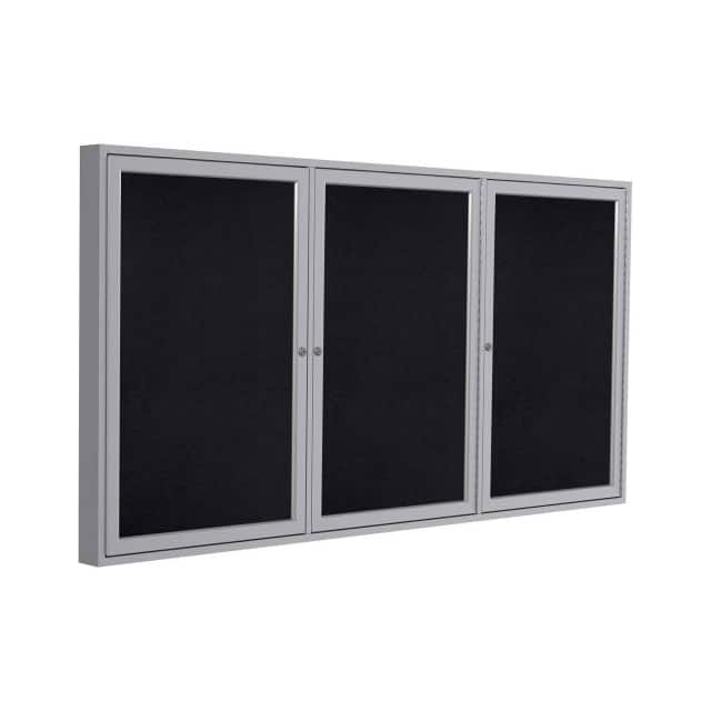 PA33672TR-BK 3 DOOR ENCLOSED RECYCLED RUBBER