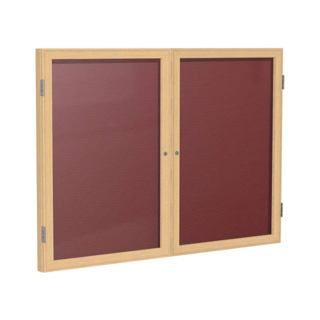 PW23660B-BG 2 DOOR ENCLOSED FLANNEL LETTER B