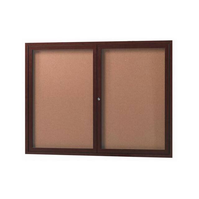 DCCWW3648 2 DOOR FRAME WOOD LOOK, WALNUT E