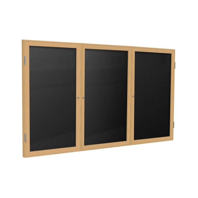 PW33672B-BK 3 DOOR ENCLOSED FLANNEL LETTER B