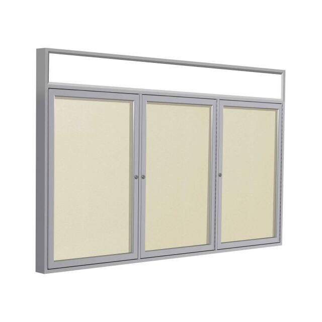 PAVX9-185 3 DOOR ENCLOSED VINYL BULLETIN B