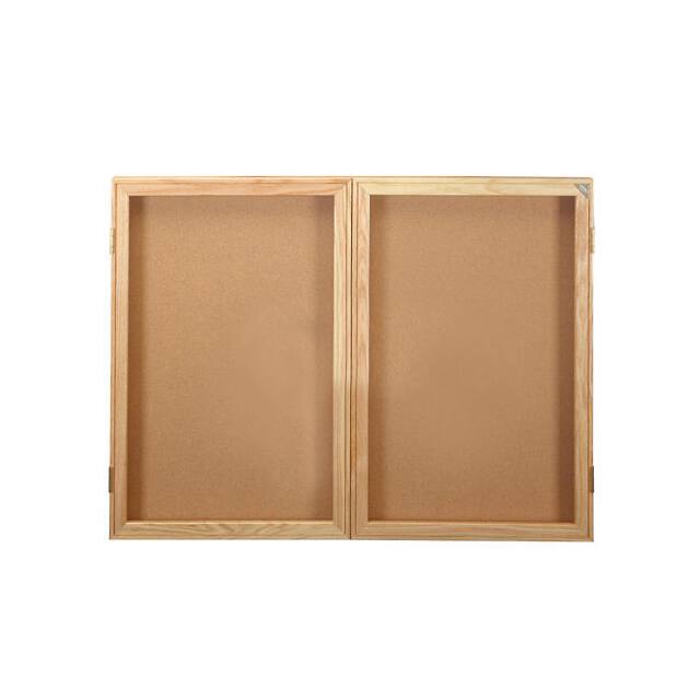 UV104W BULLETIN BOARD TWO DOOR