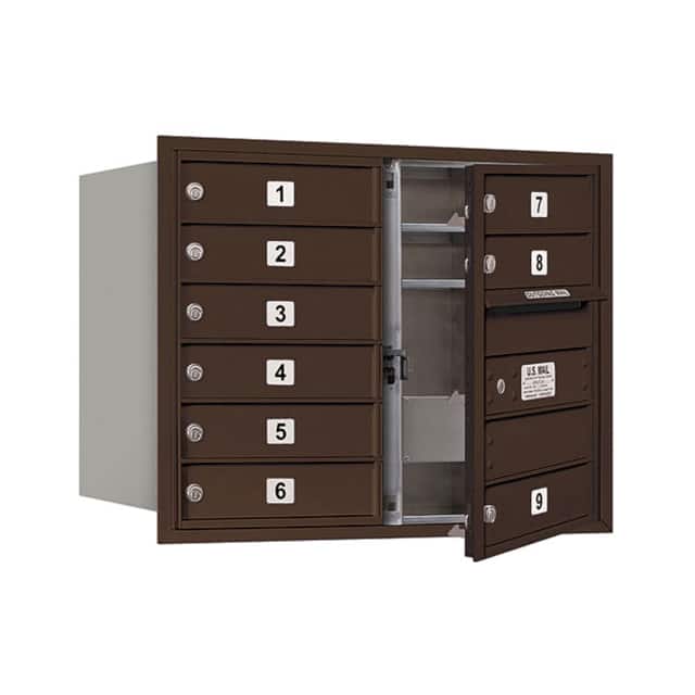 3706D-09ZFU 4C HORIZONTAL MAILBOX